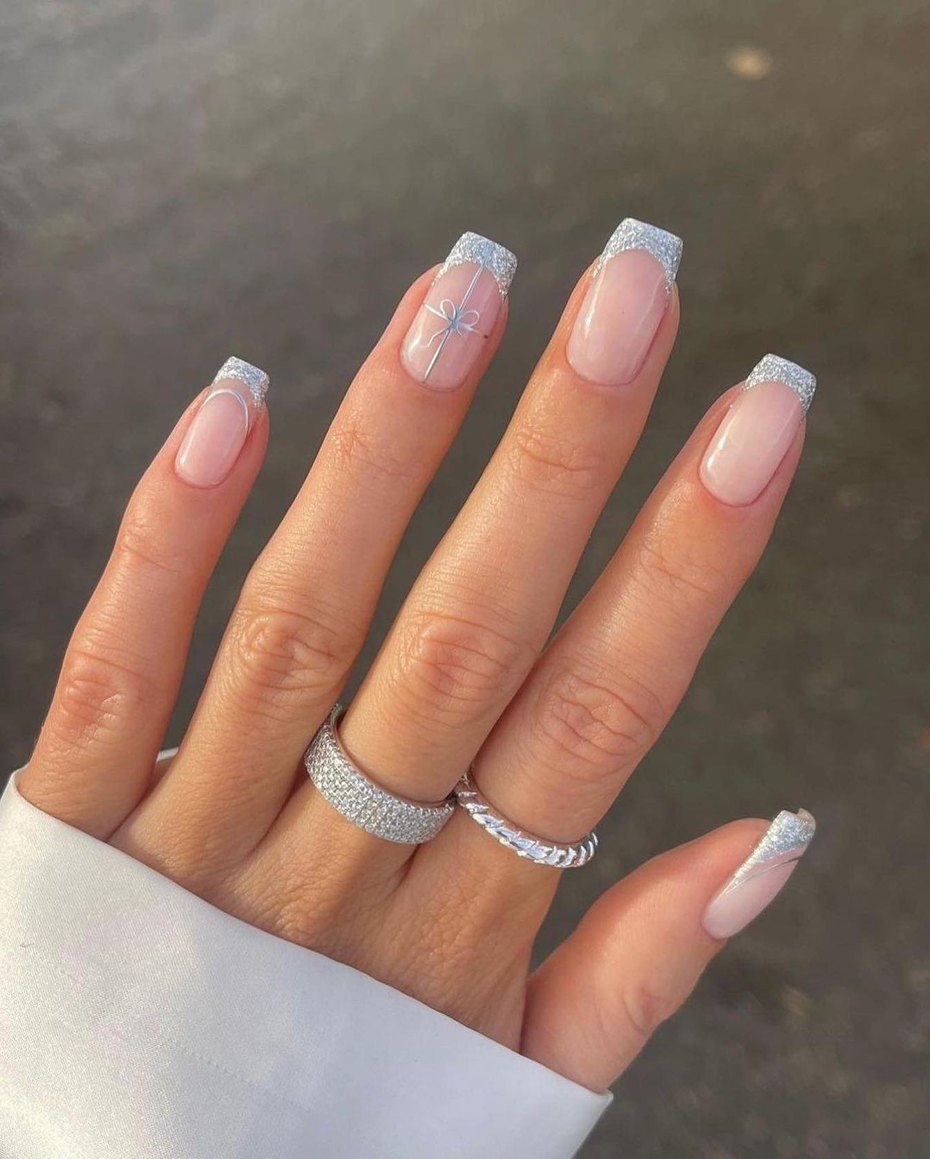 7 - Picture of French Tip Nails