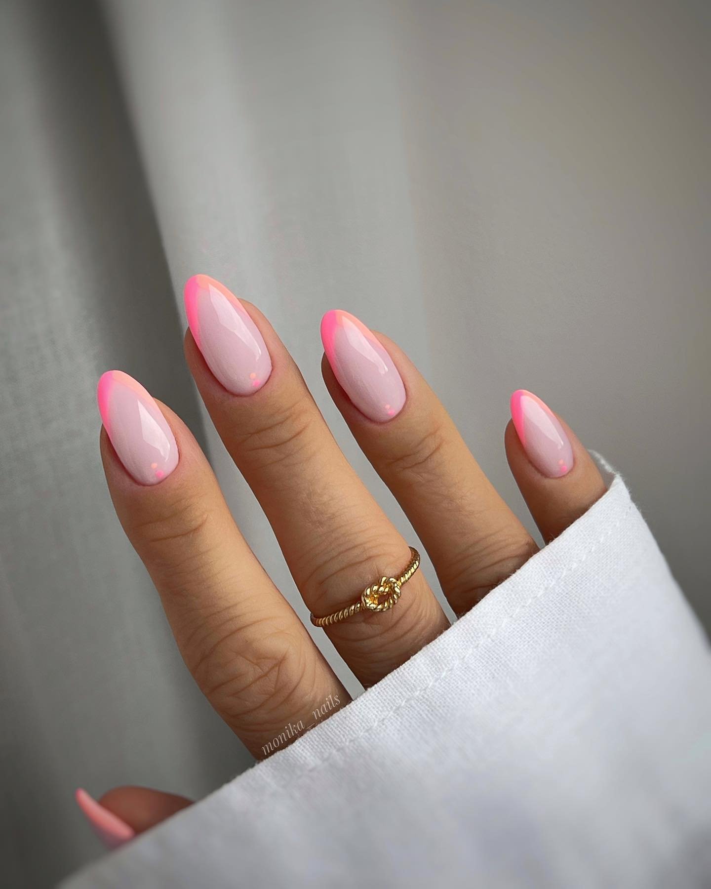 9 - Picture of French Tip Nails