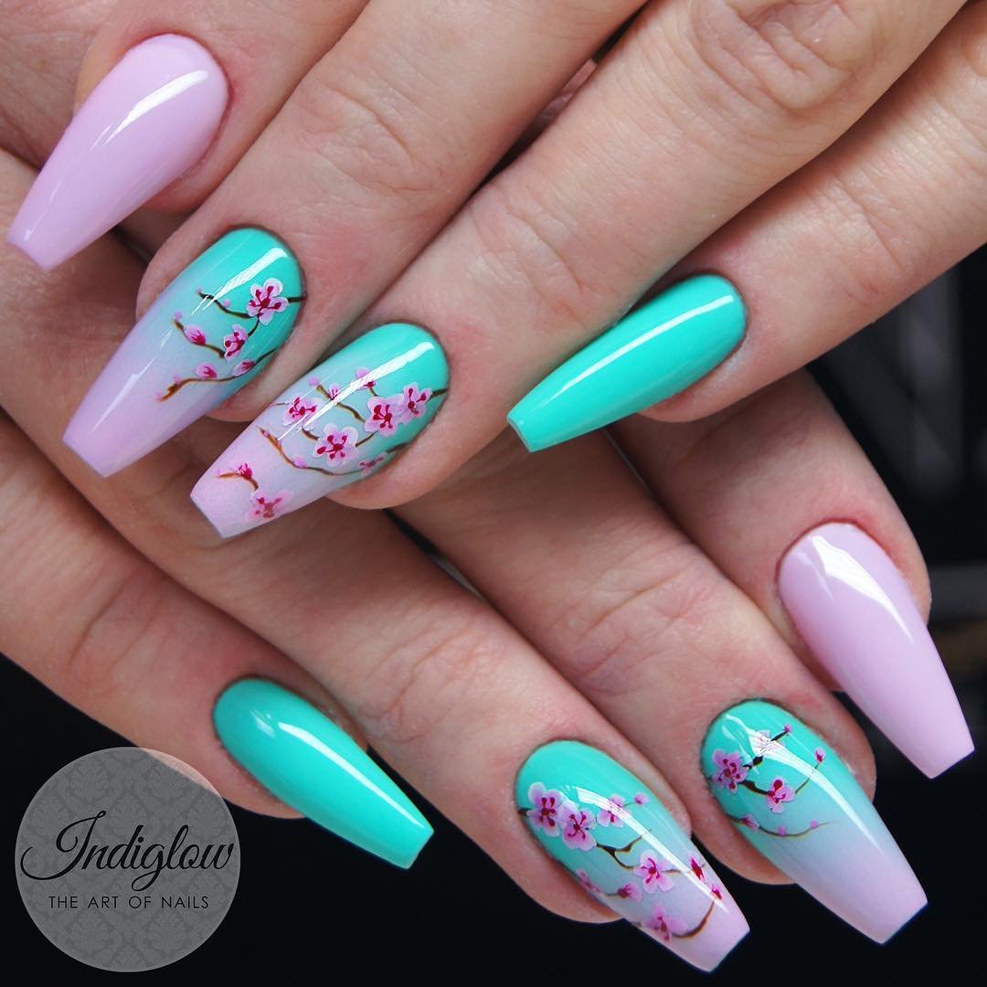 18 - Picture of Spring Nails