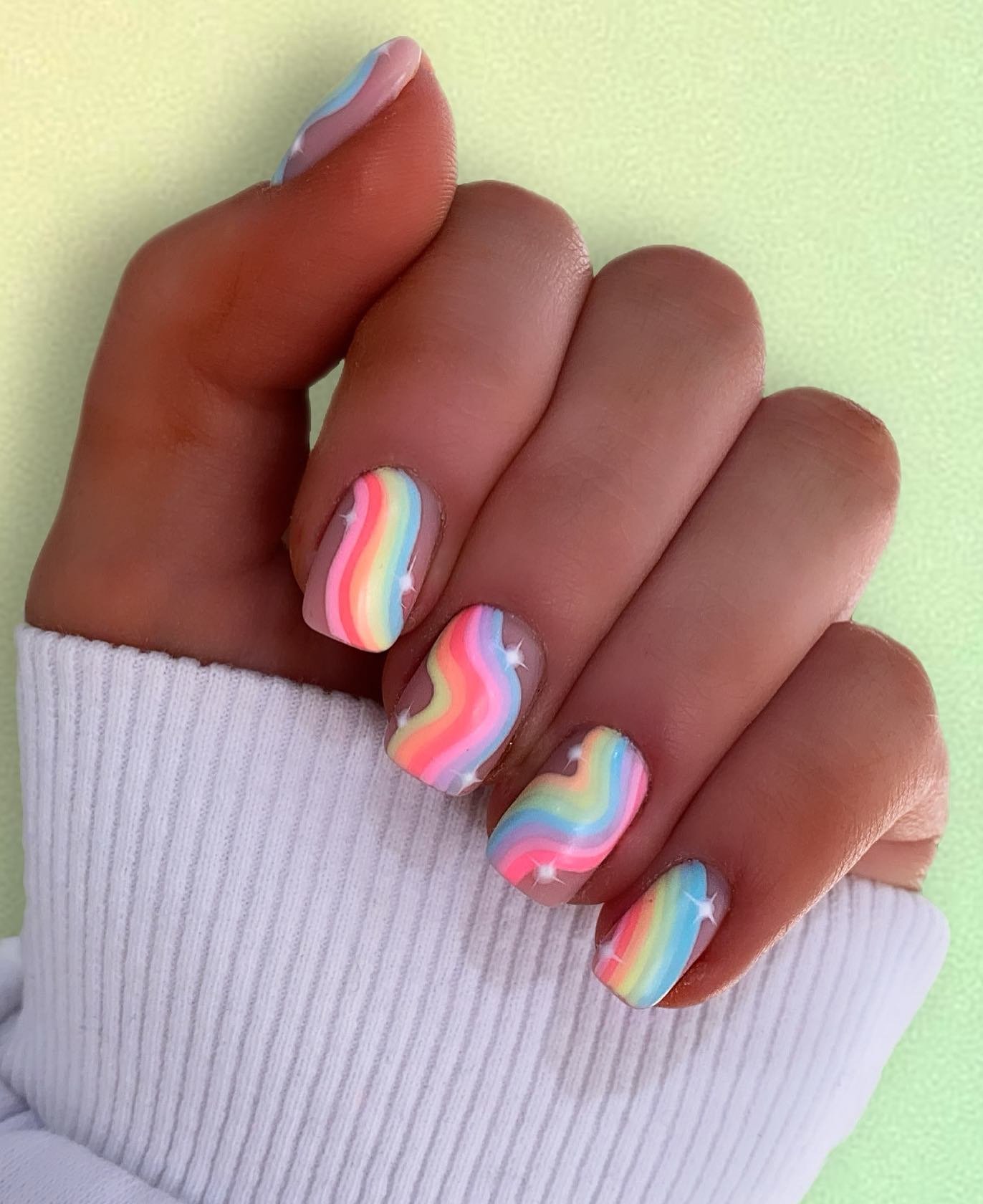 25 - Picture of Spring Nails