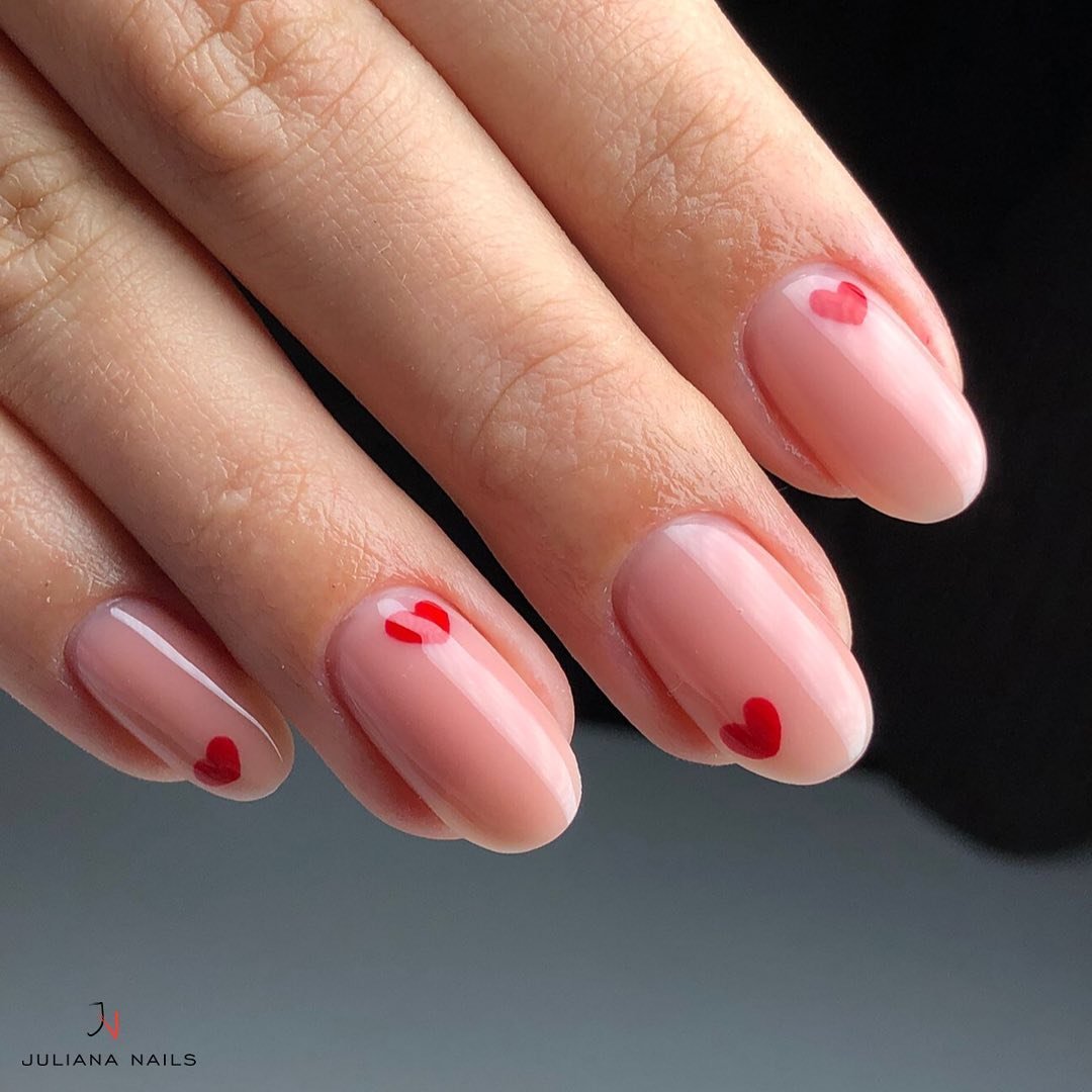 16 - Picture of Valentines Day Nails