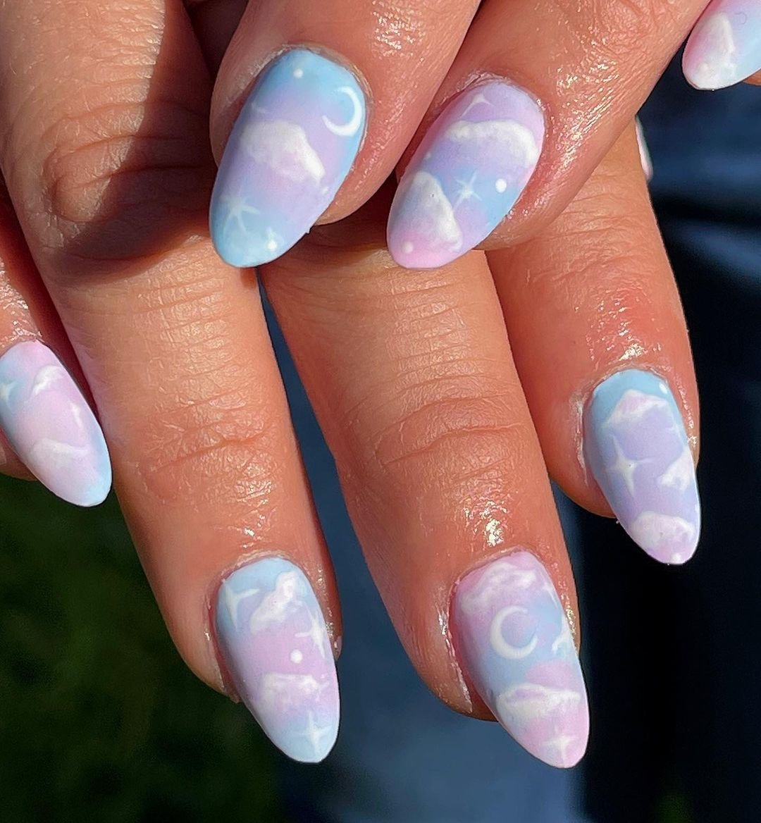 18 - Picture of Easter Nails