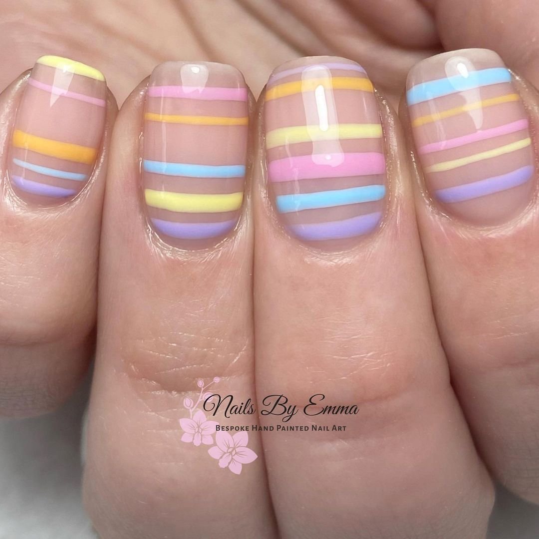 26 - Picture of Easter Nails