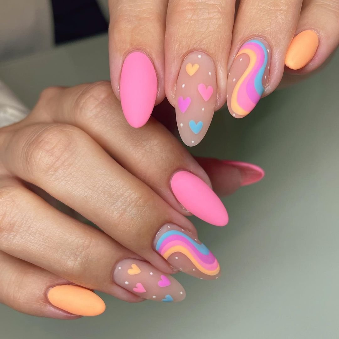 29 - Picture of Easter Nails