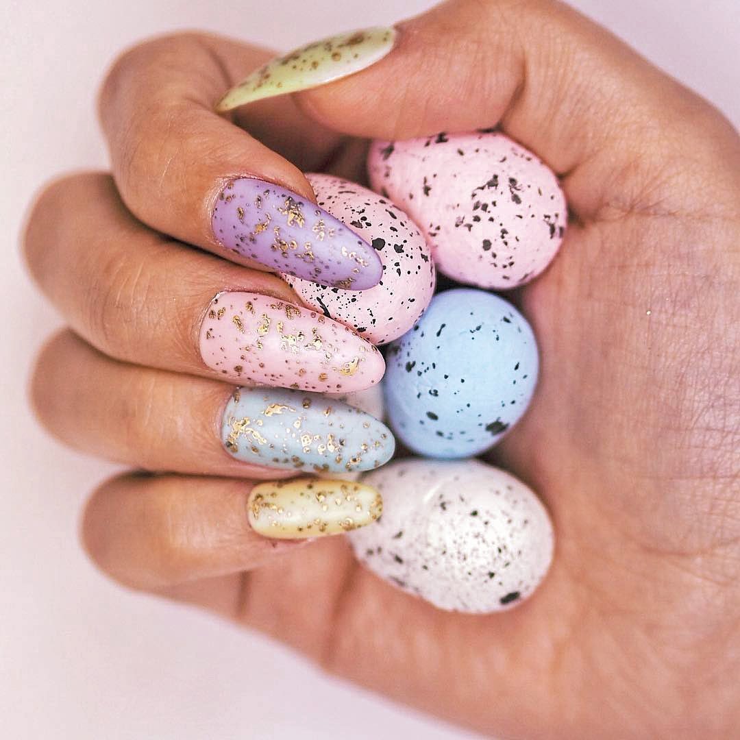 39 - Picture of Easter Nails