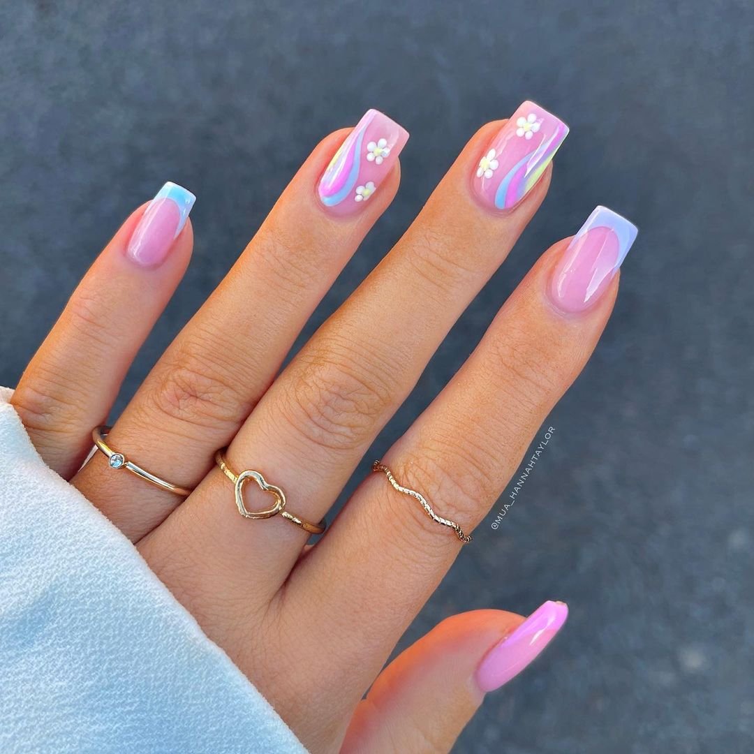 7 - Picture of Easter Nails