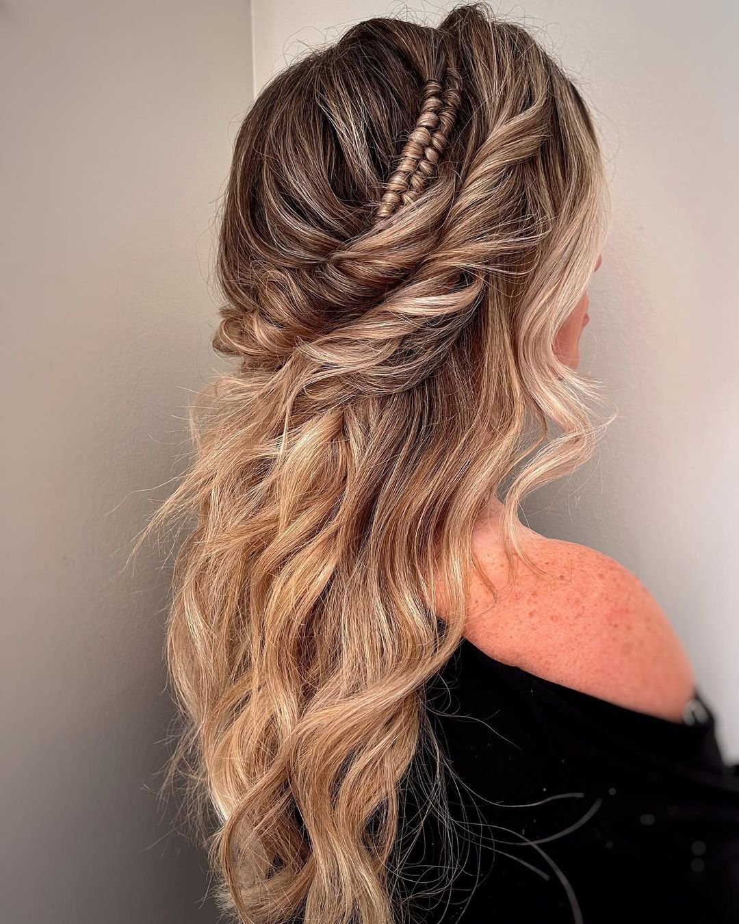 14 - Picture of Half Up Half Down Hairstyles