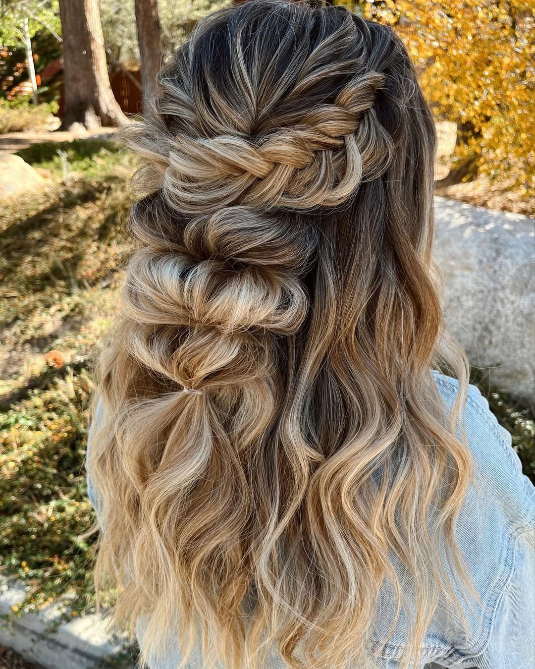 16 - Picture of Half Up Half Down Hairstyles