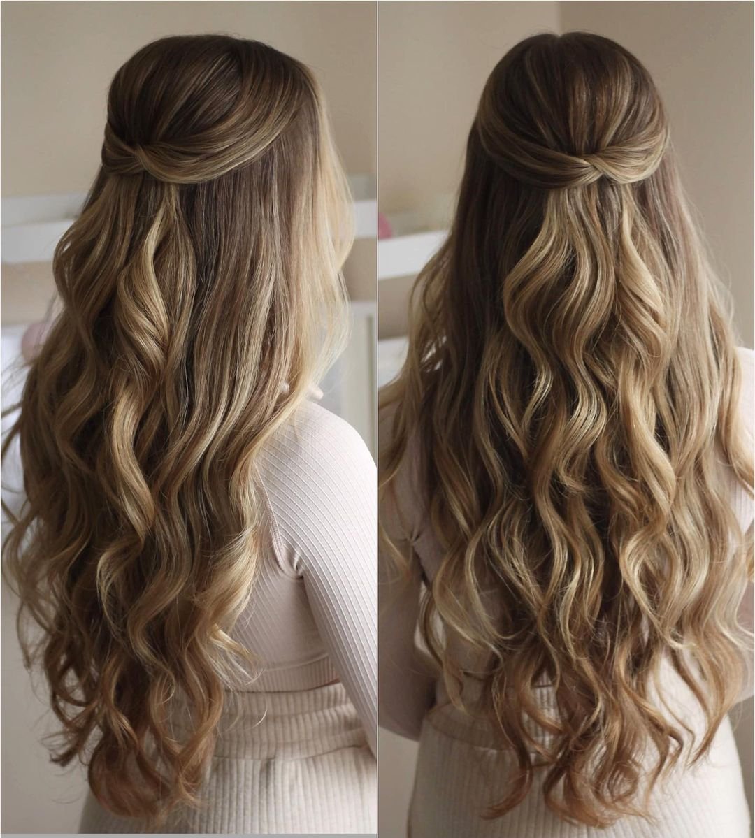 17 - Picture of Half Up Half Down Hairstyles