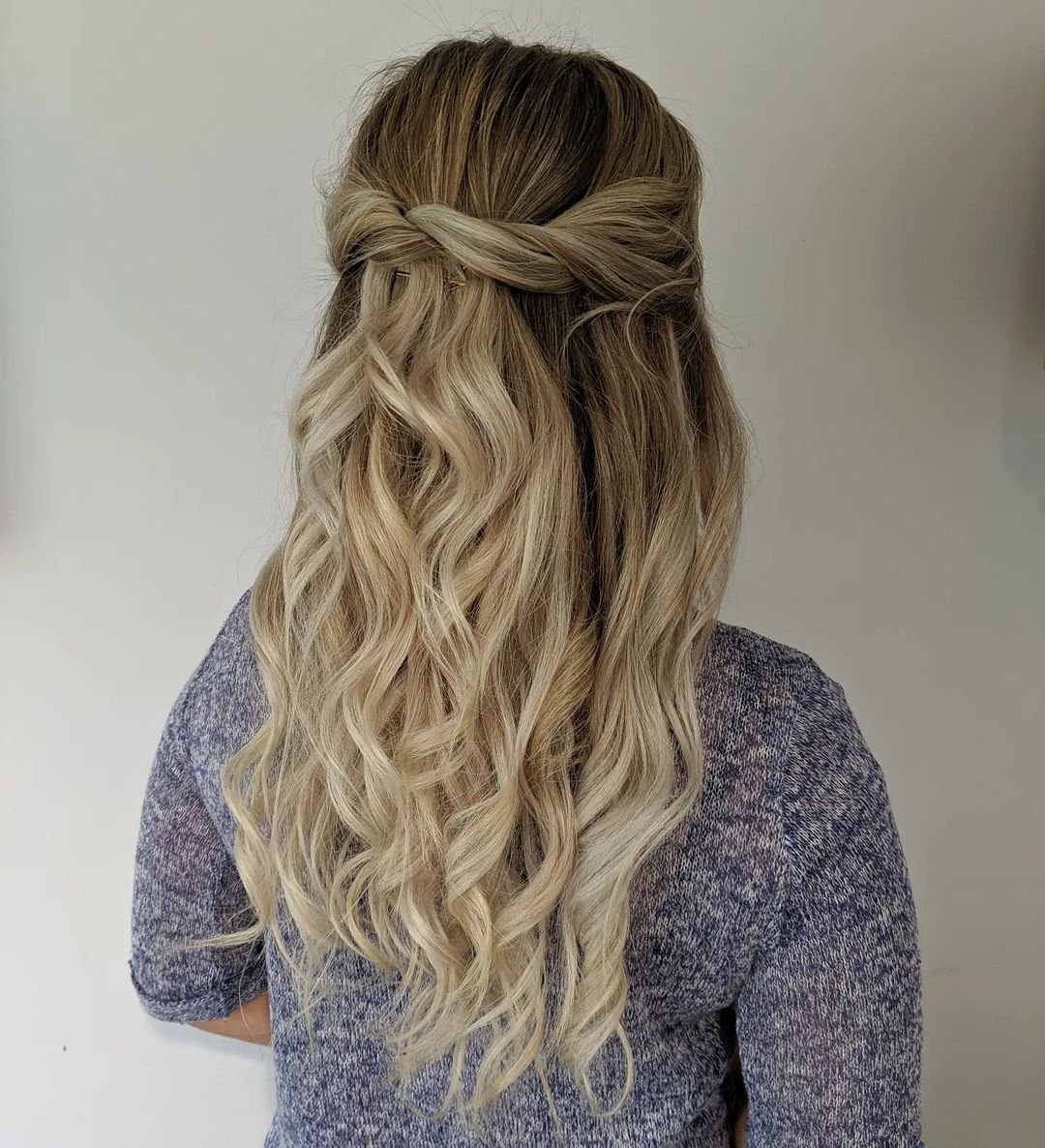 18 - Picture of Half Up Half Down Hairstyles