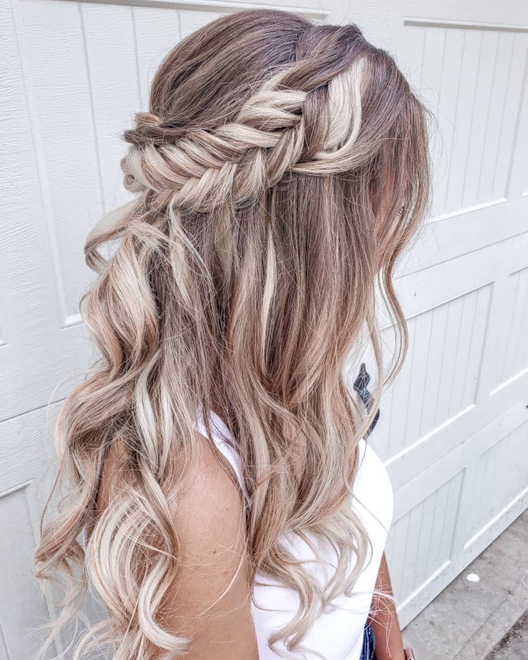27 - Picture of Half Up Half Down Hairstyles