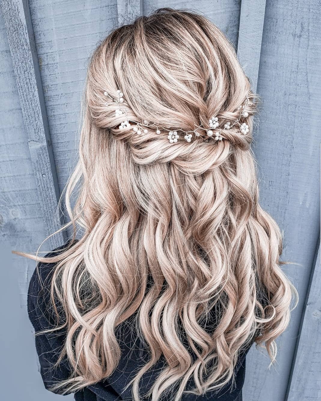 28 - Picture of Half Up Half Down Hairstyles