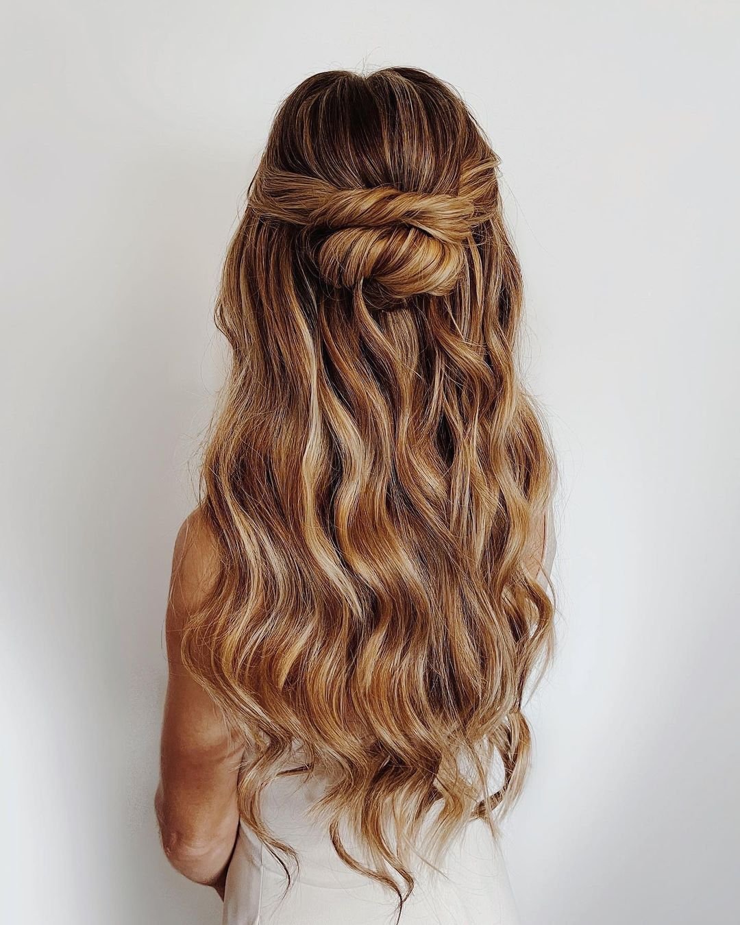 33 - Picture of Half Up Half Down Hairstyles