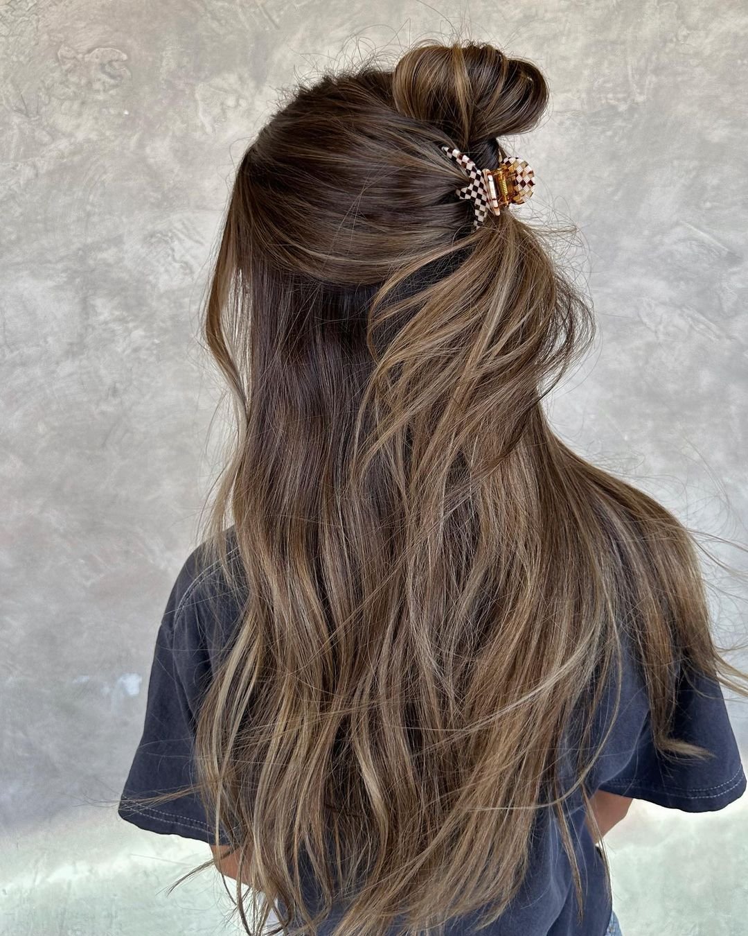 46 - Picture of Half Up Half Down Hairstyles