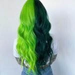 split dye gemini hairstyles 20