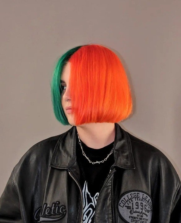 32 - Picture of Split Dye Gemini Hairstyles