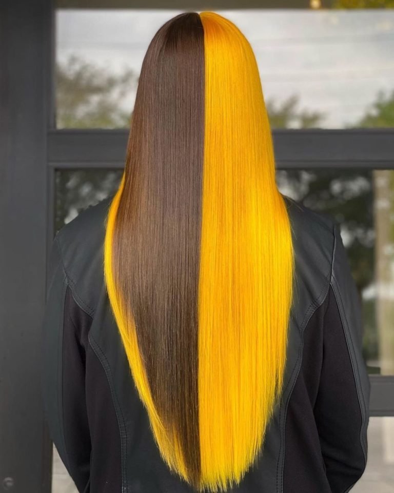 36 Gorgeous Split Dye Gemini Hairstyles (2024 Colors)