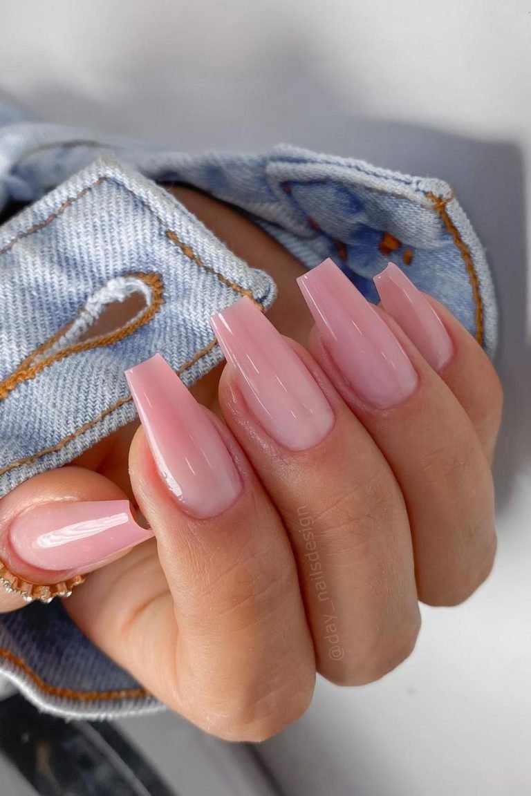 37 Trendy Ballerina Nails Designs For A Cute Classy Manicure Ballerina Nails 11 768x1152