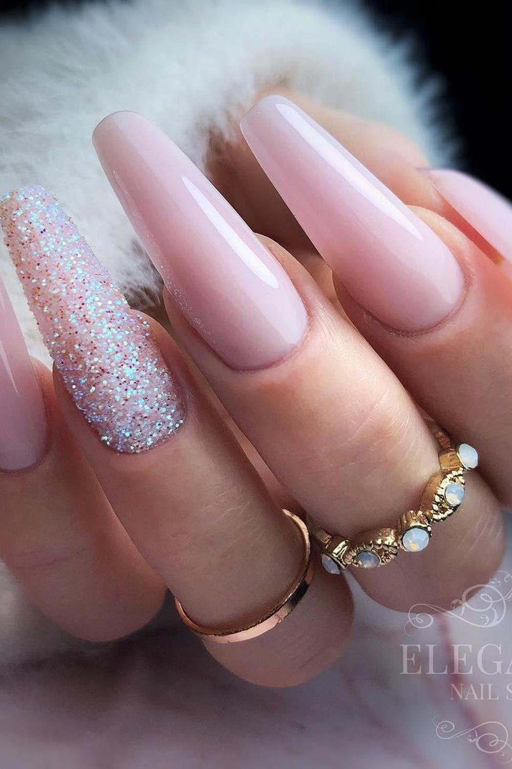 16 - Picture of Ballerina Nails