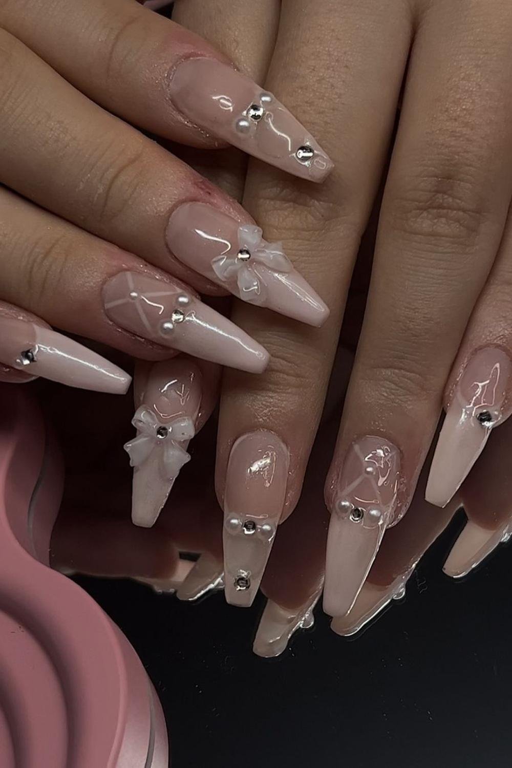 17 - Picture of Ballerina Nails