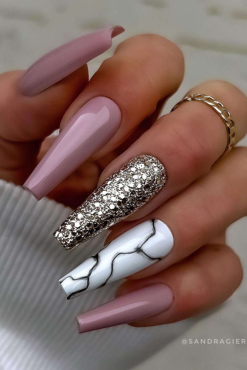 20 - Picture of Ballerina Nails