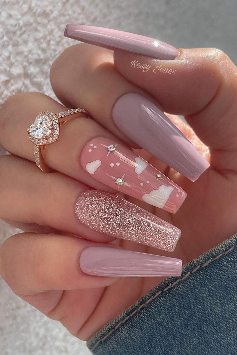 21 - Picture of Ballerina Nails