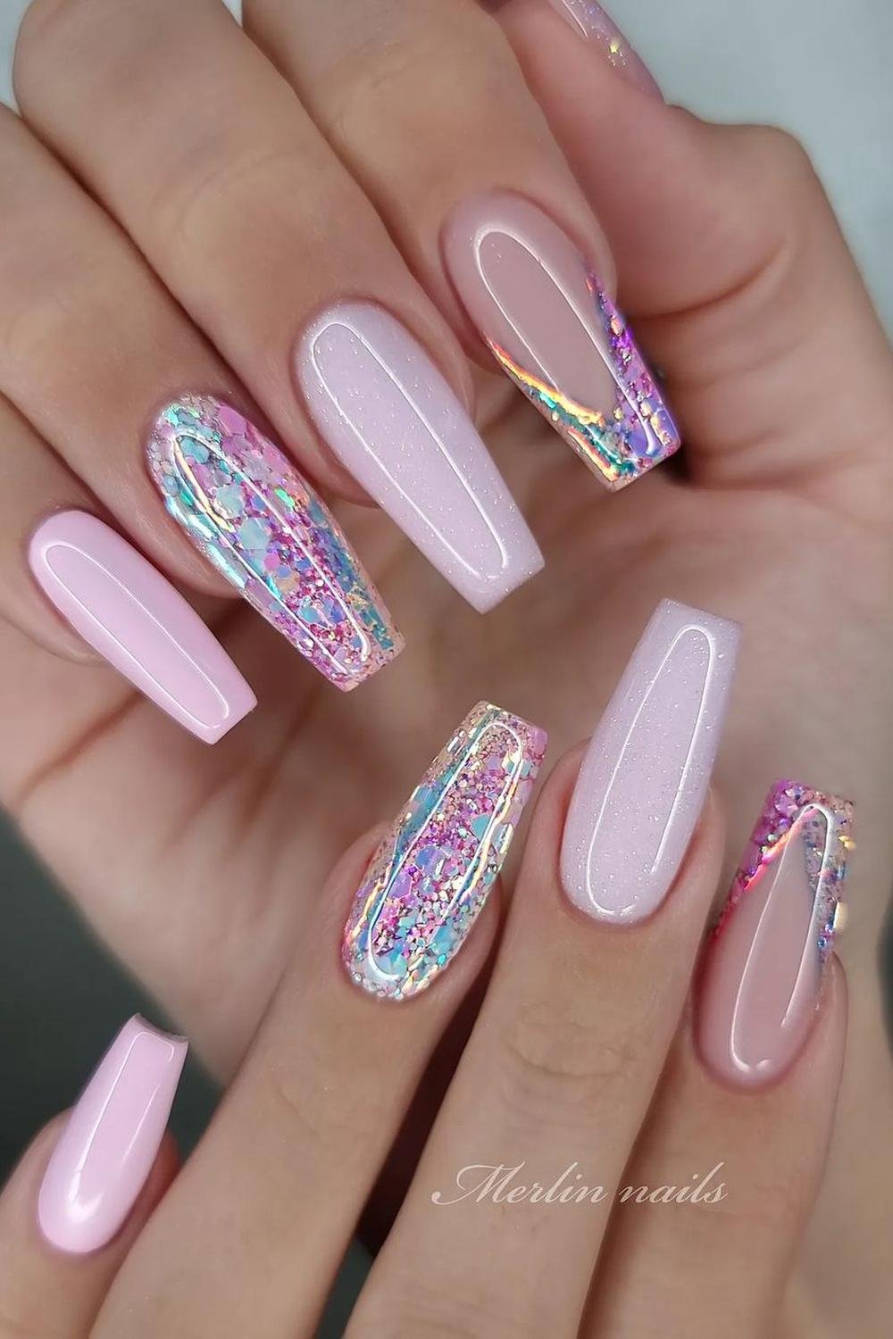 36 - Picture of Ballerina Nails