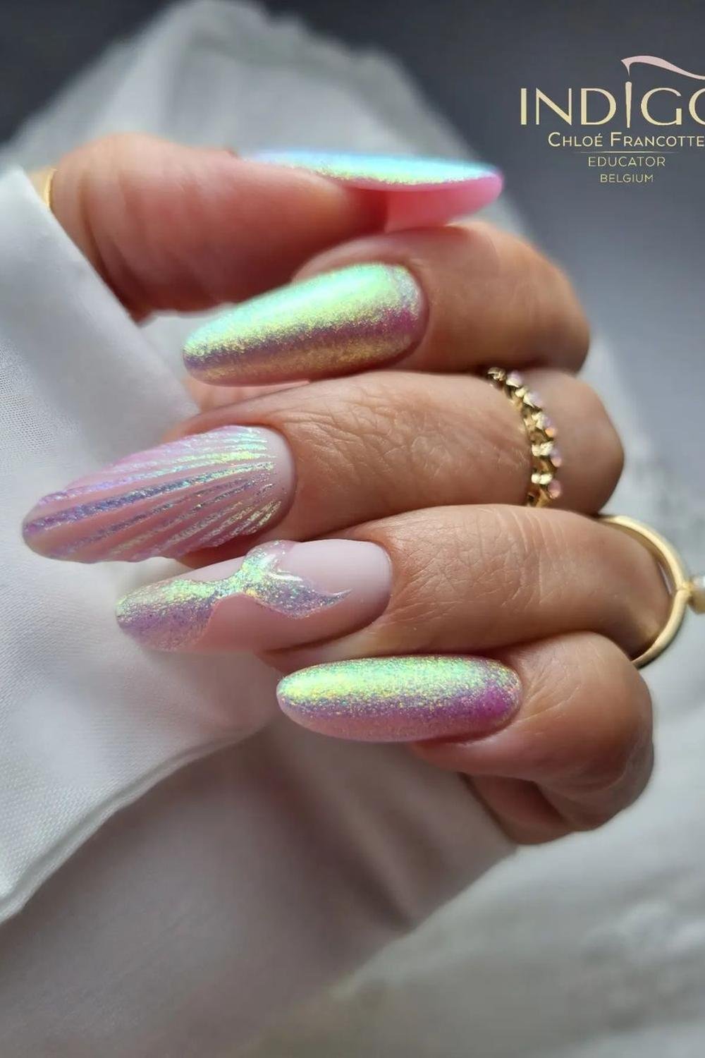 13 - Picture of Mermaid Nails