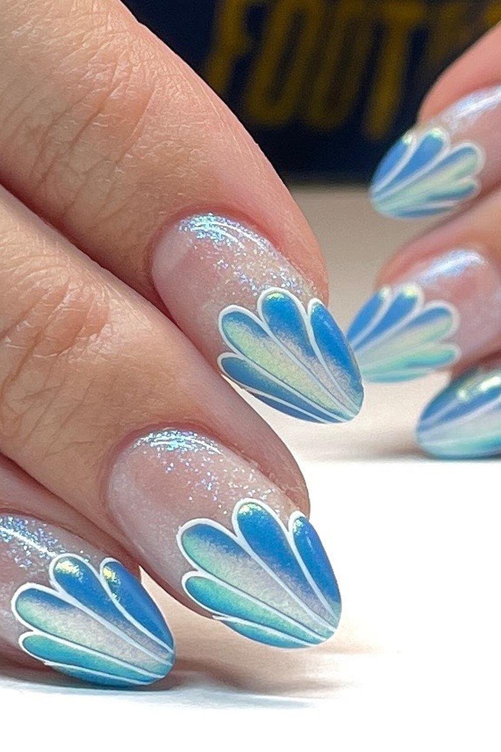 17 - Picture of Mermaid Nails