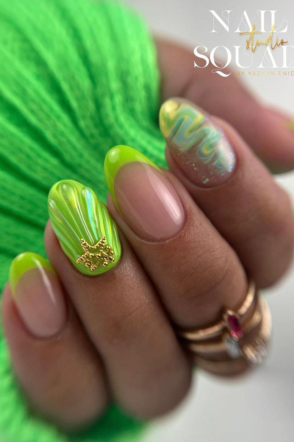 19 - Picture of Mermaid Nails