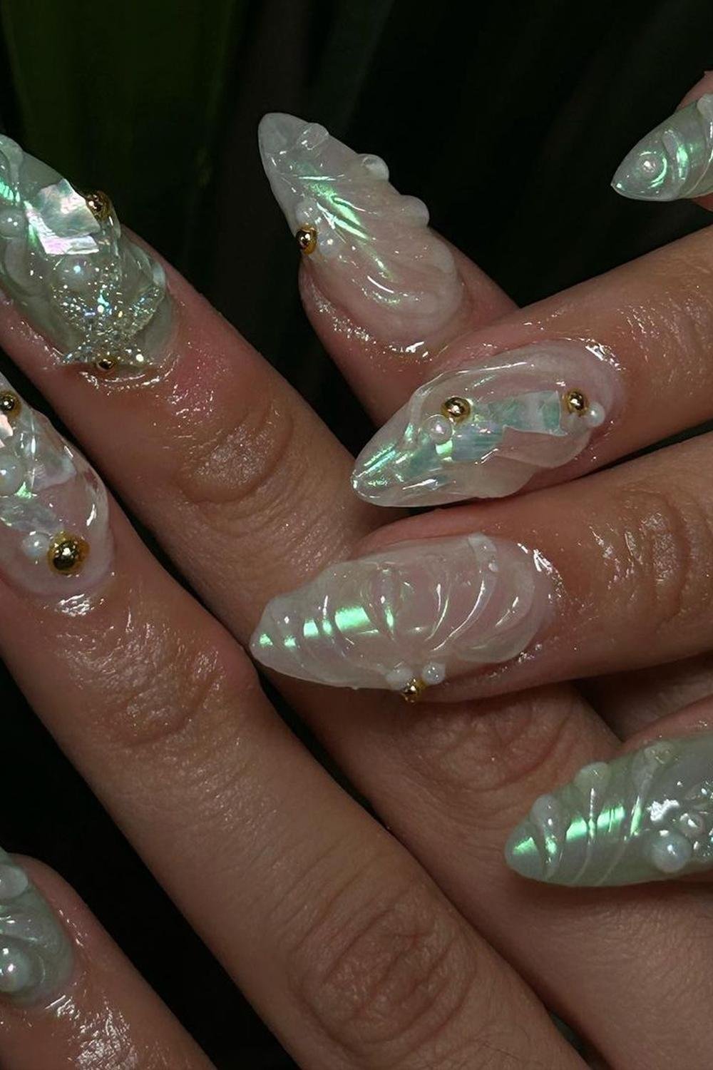 25 - Picture of Mermaid Nails