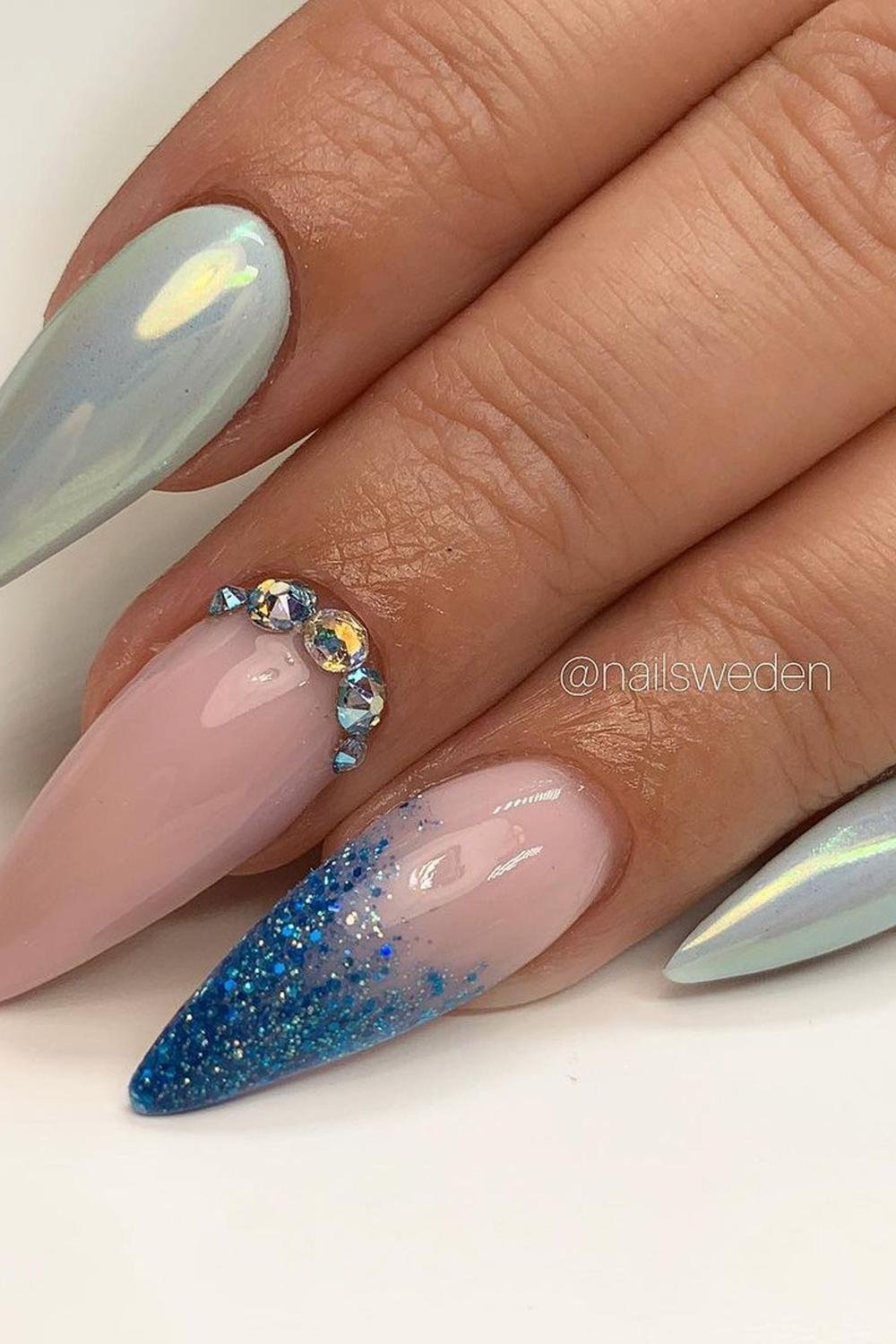 3 - Picture of Mermaid Nails