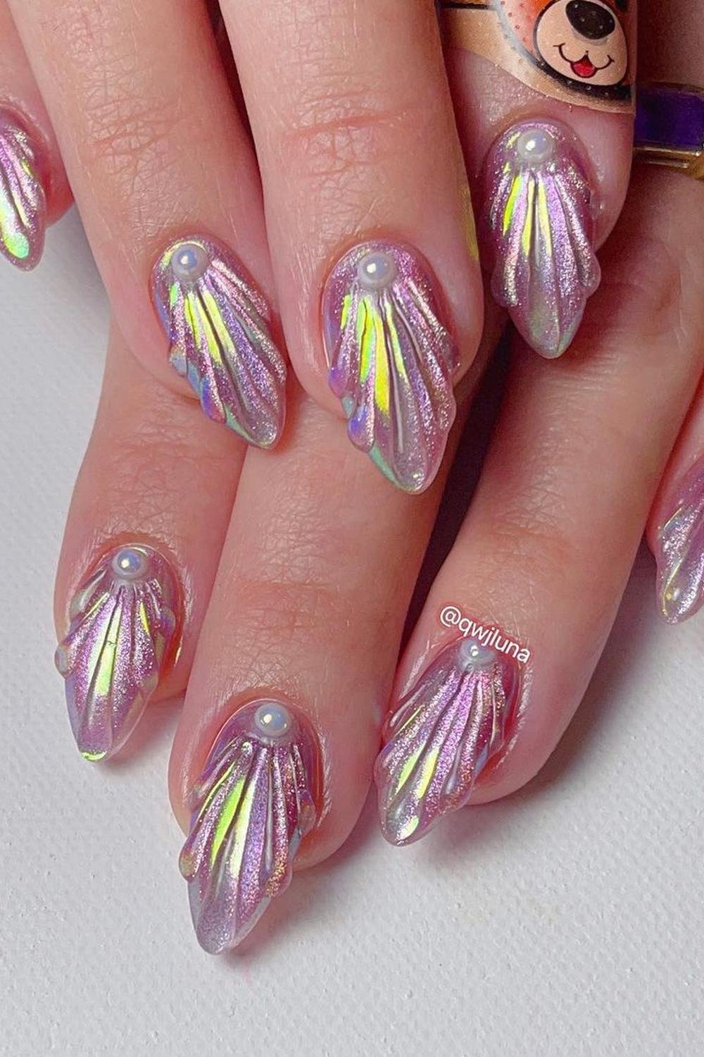 43 - Picture of Mermaid Nails