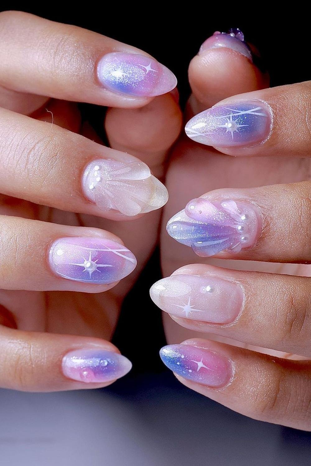 7 - Picture of Mermaid Nails