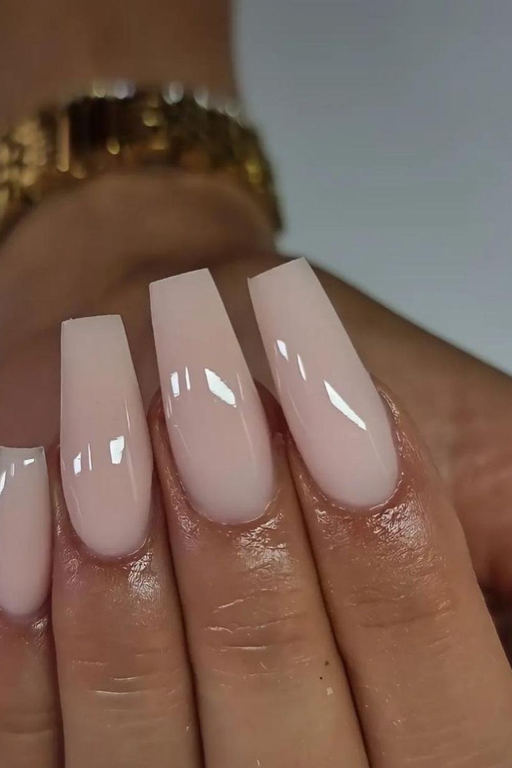 10 - Picture of Nude Nails