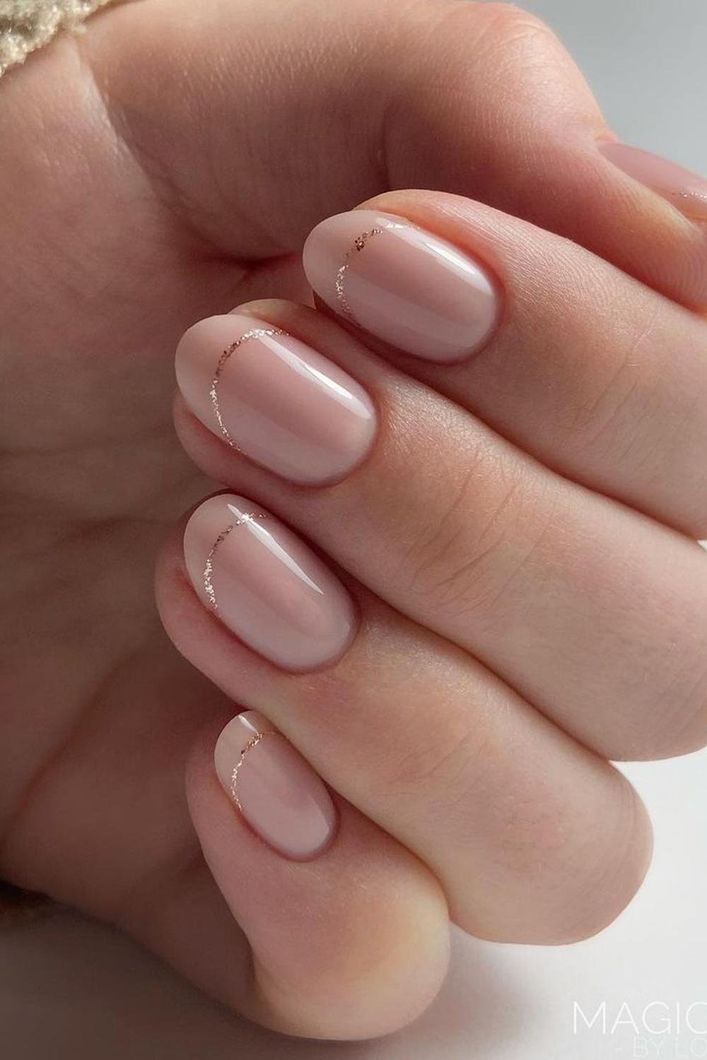 30 - Picture of Nude Nails