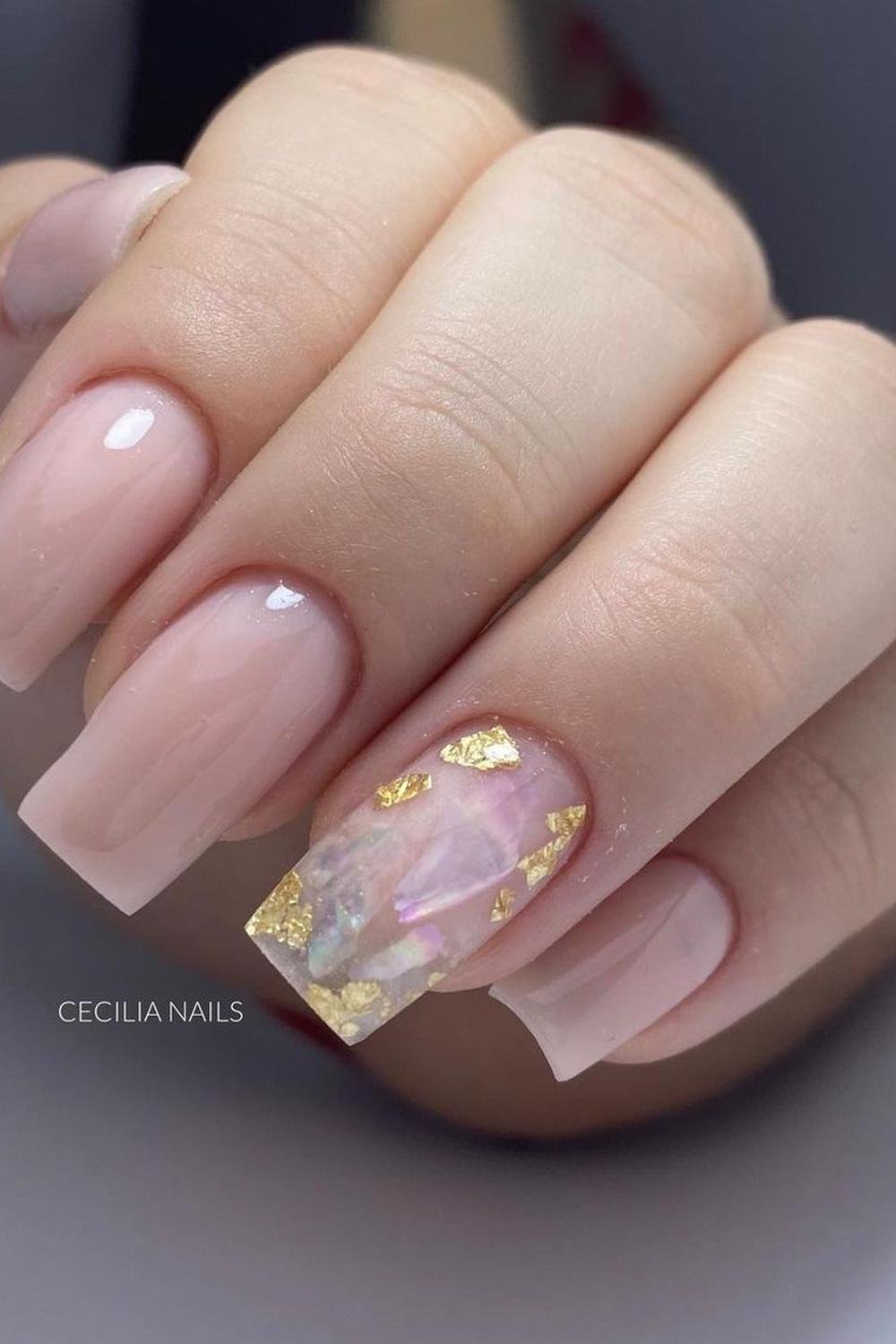 35 - Picture of Nude Nails