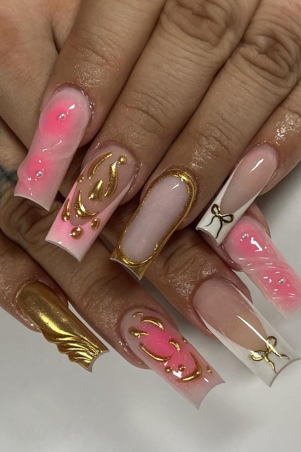 41 - Picture of Prom Nails