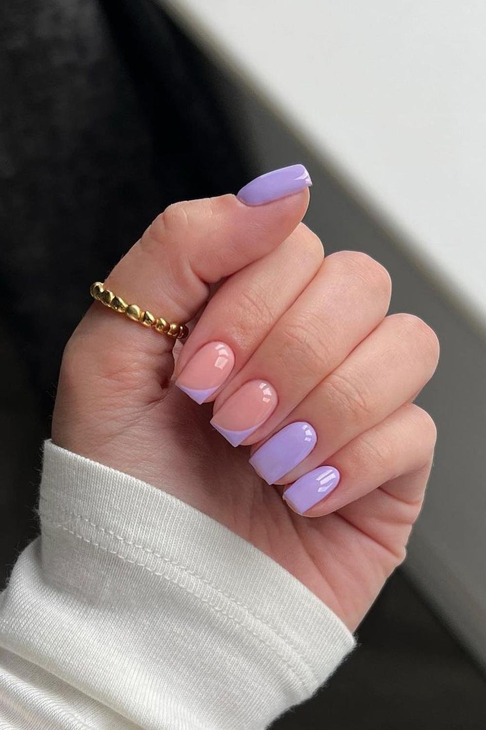 22 - Picture of Purple Nails