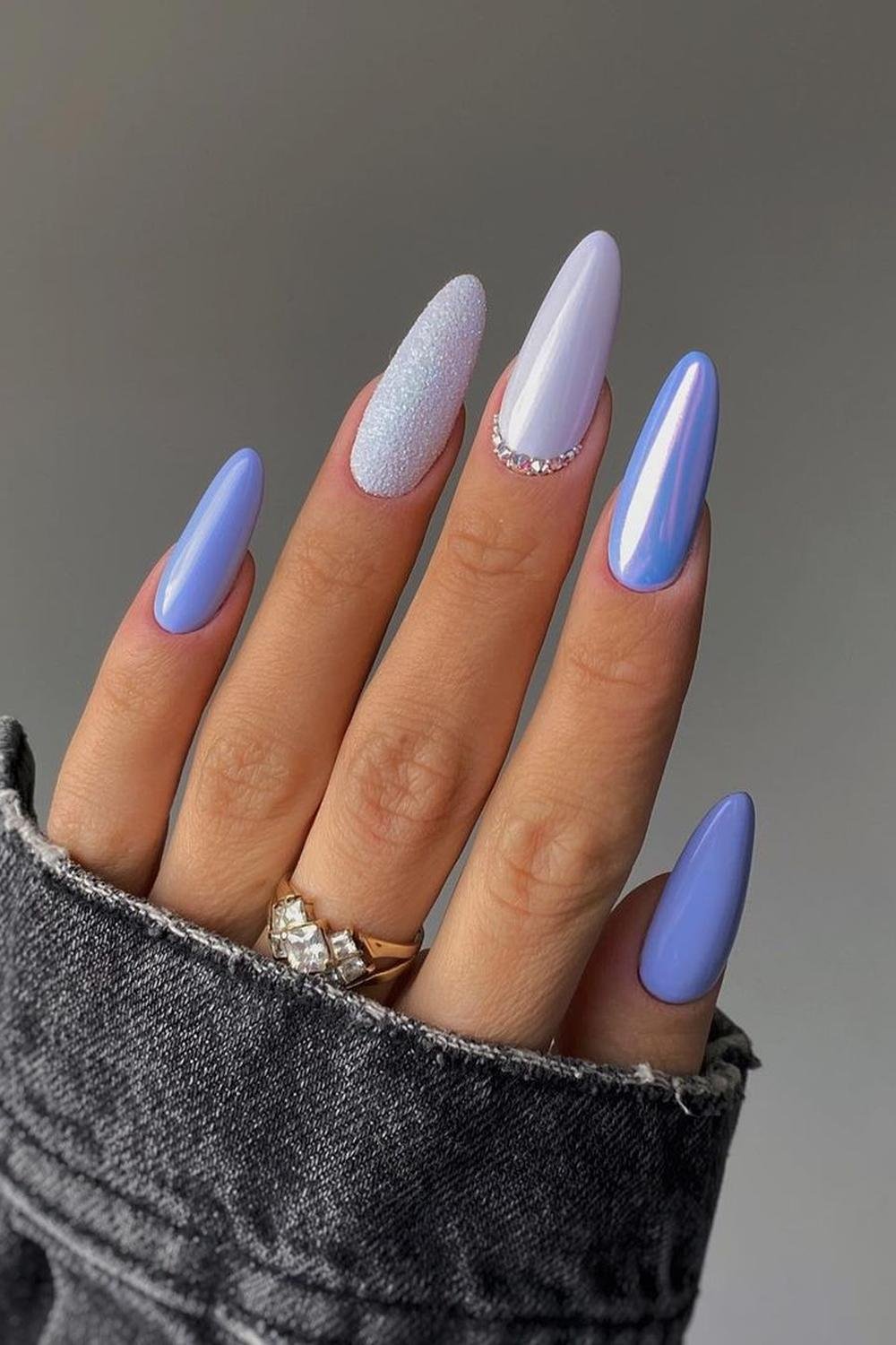 24 - Picture of Purple Nails