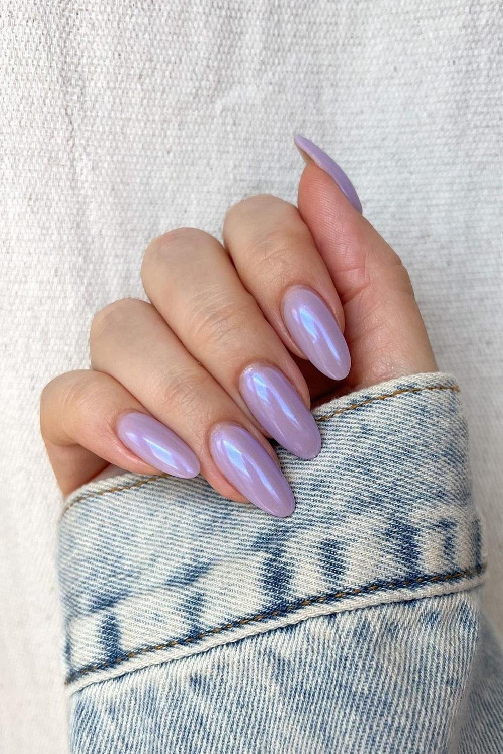 26 - Picture of Purple Nails