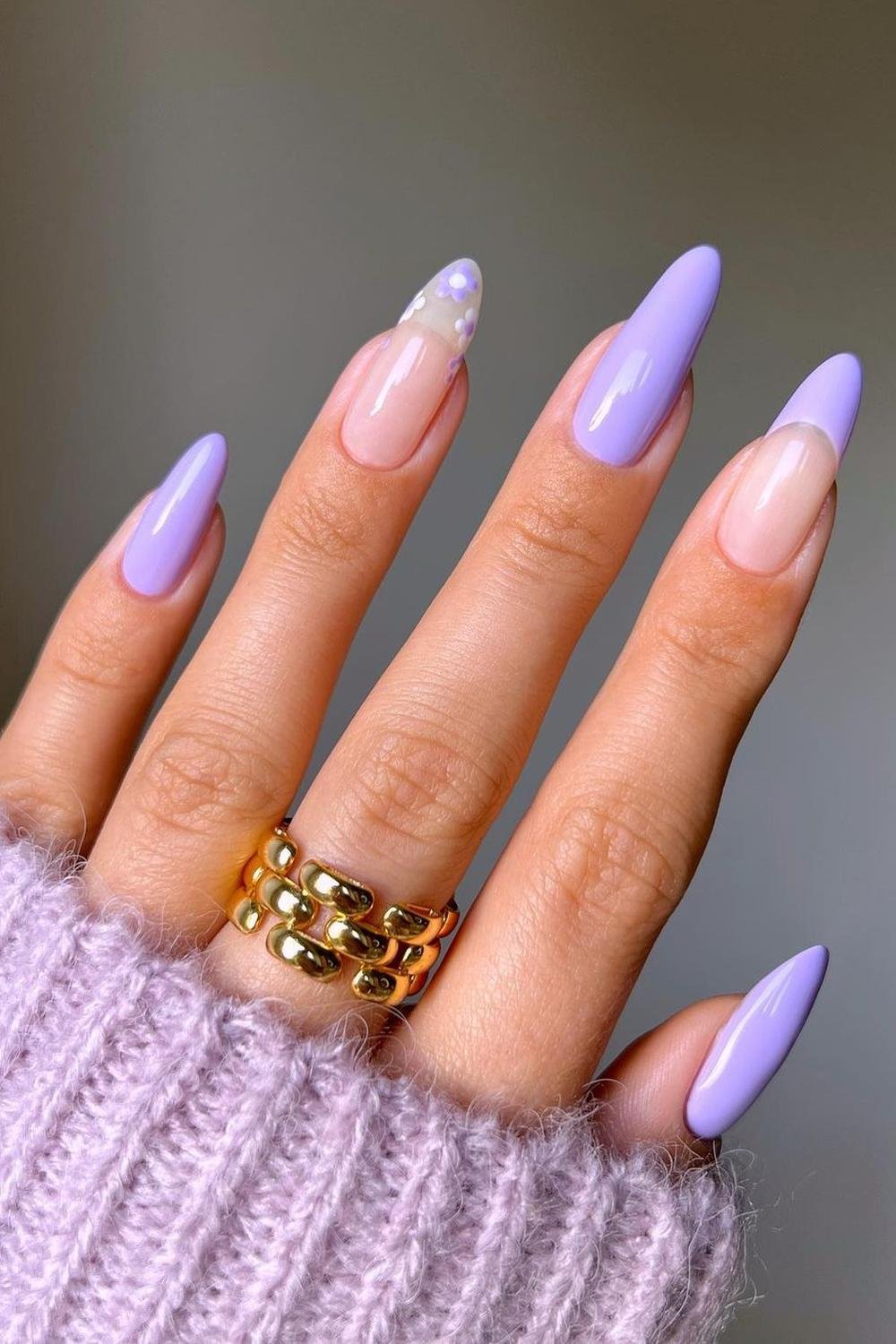 29 - Picture of Purple Nails