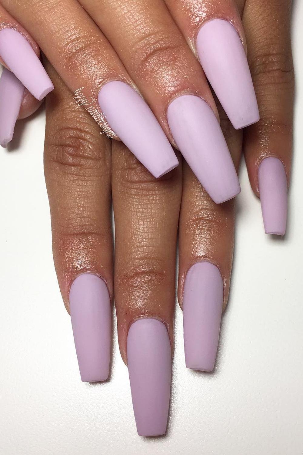 35 - Picture of Purple Nails