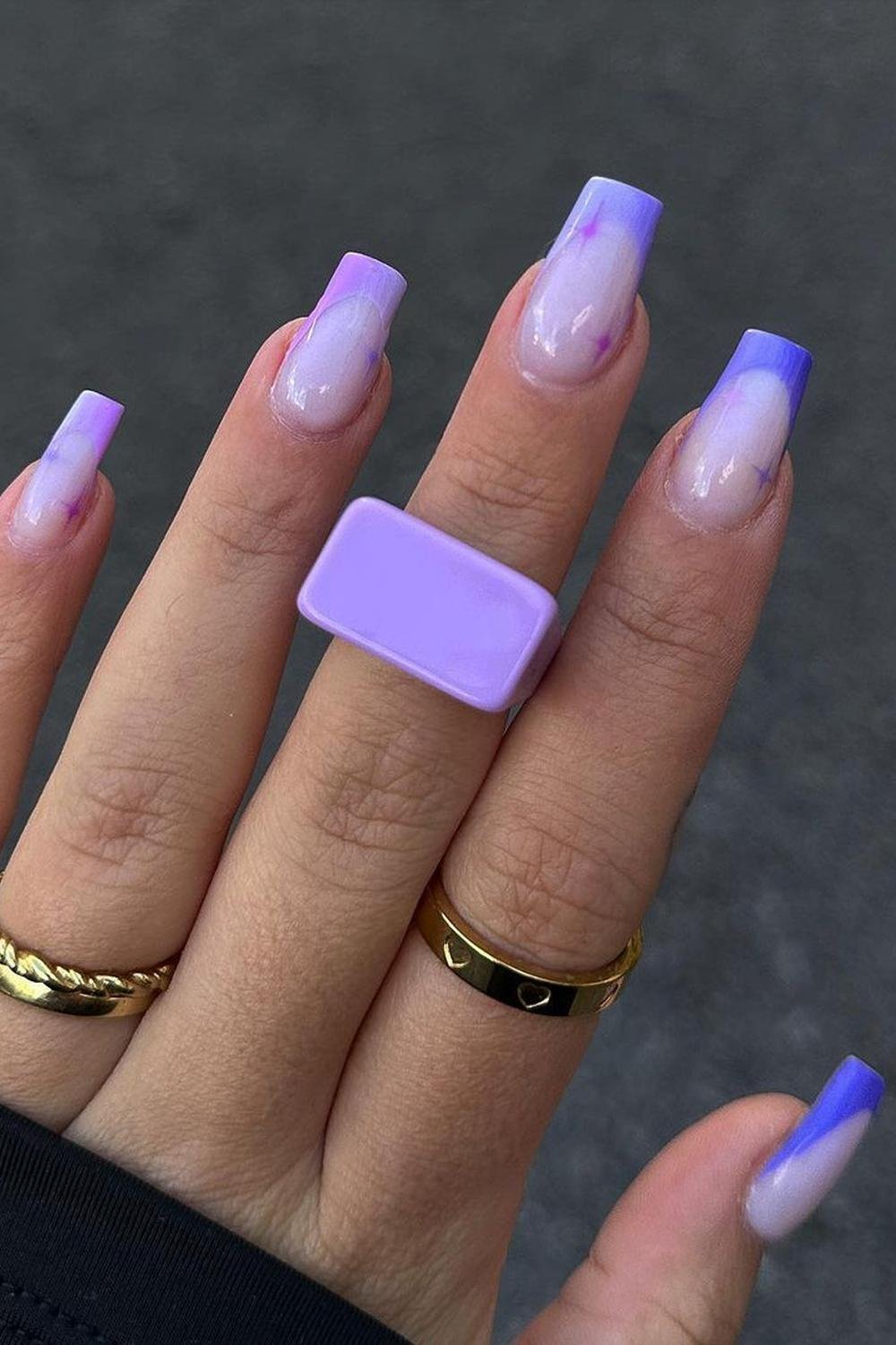 48 - Picture of Purple Nails