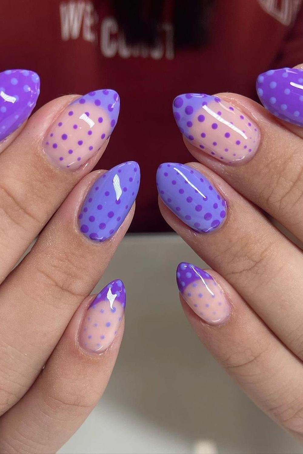 5 - Picture of Purple Nails