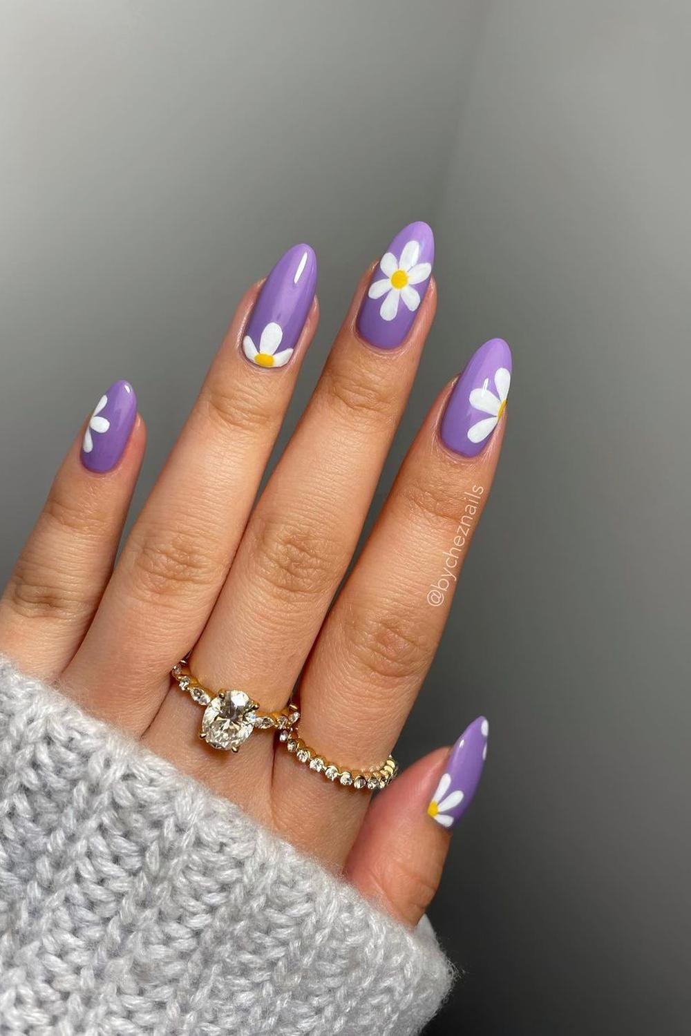 52 - Picture of Purple Nails
