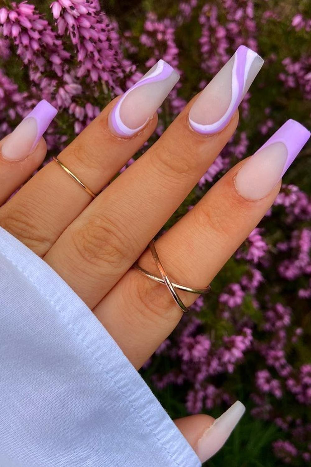58 - Picture of Purple Nails