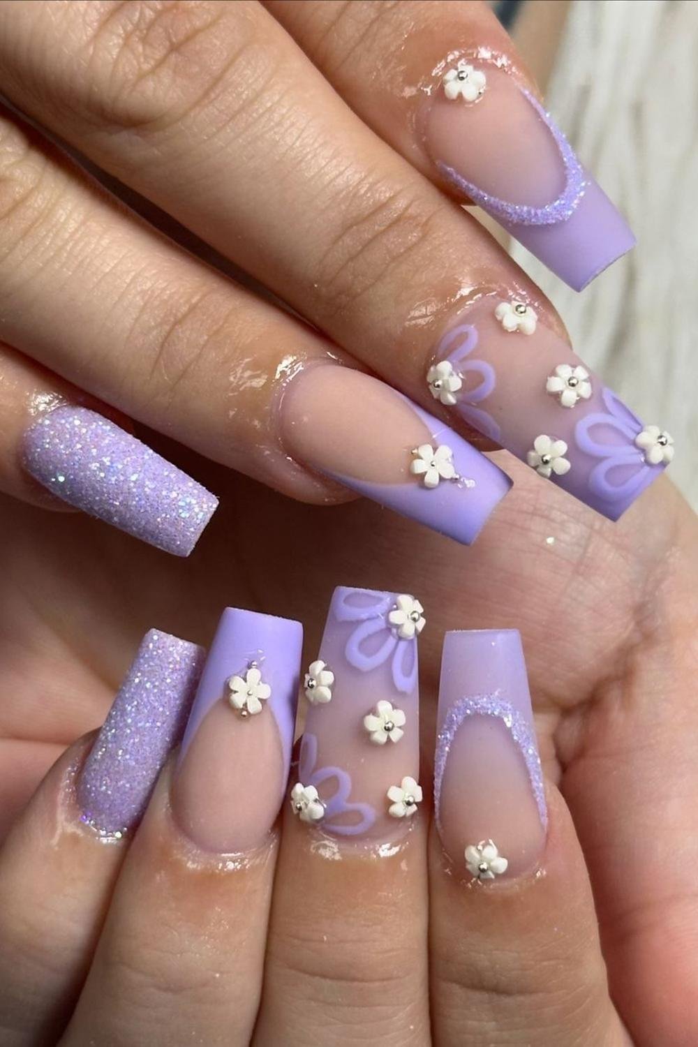 59 - Picture of Purple Nails