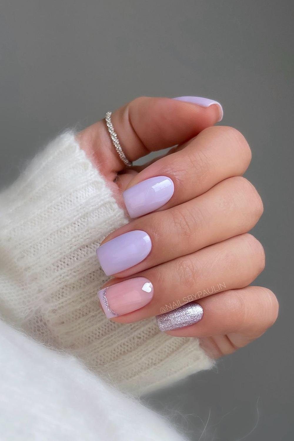 61 - Picture of Purple Nails