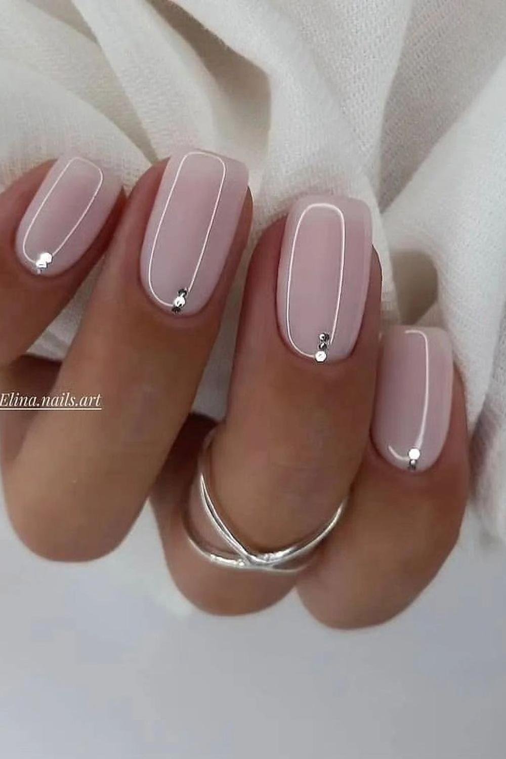 10 - Picture of Squoval Nails
